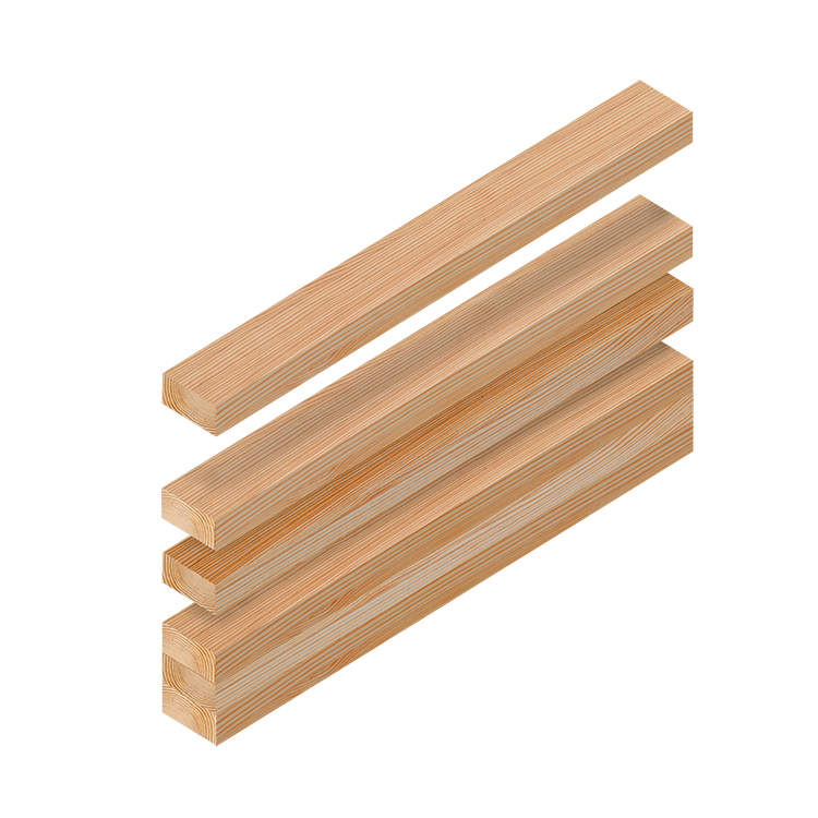 Illustration of Glulam